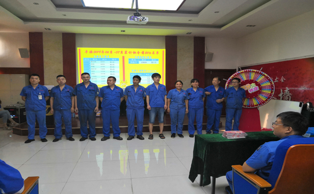 章丘豐源機(jī)械有限公司第10次積分制管理快樂(lè)會(huì)議圓滿結(jié)束！