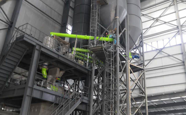 章丘豐源助力天玉建材輸送石膏粉項(xiàng)目運(yùn)行成功！